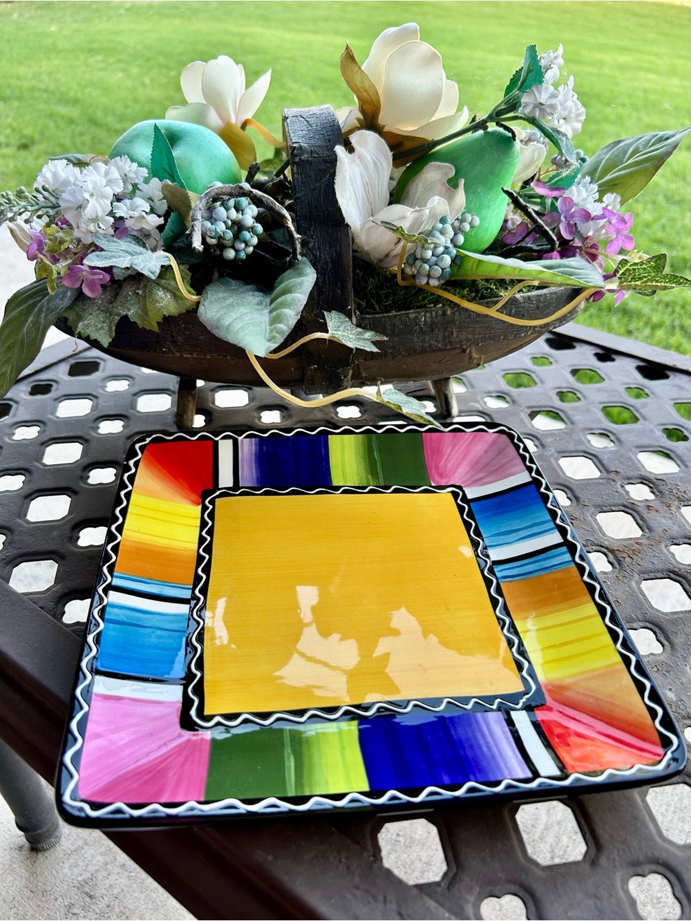 Certified International Square Dessert Plate